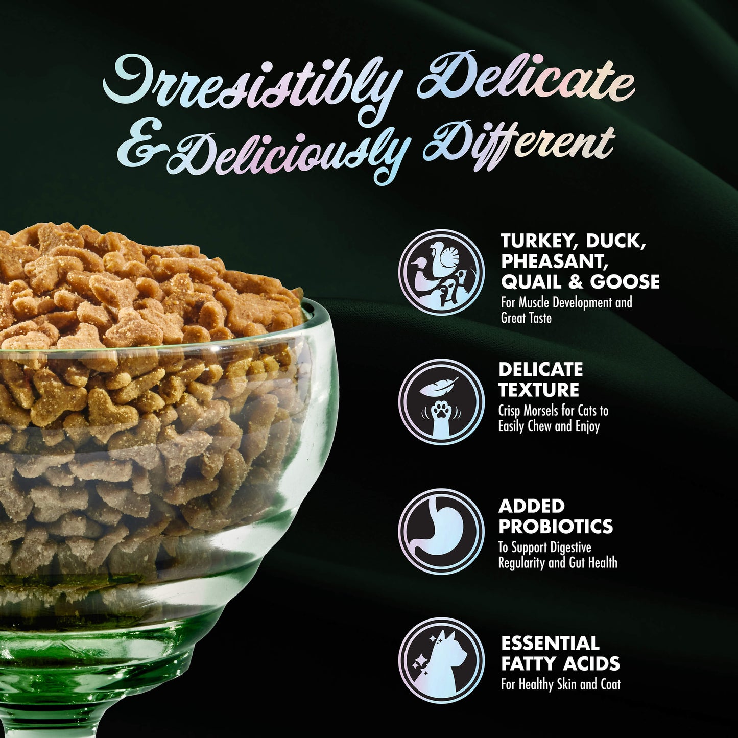Fromm PurrSnickitty Game Bird Grandeur Recipe, Dry Cat Food, 4-lb Bag