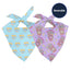 Dog Bandana Co. Cute But Psycho Dog Bandana Tie & Snap