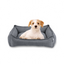 Arlee Pet Canine Creations Crescent Lounger Orthopedic Eco-Friendly Memory Foam, Dog Bed, 26-in x 21-in