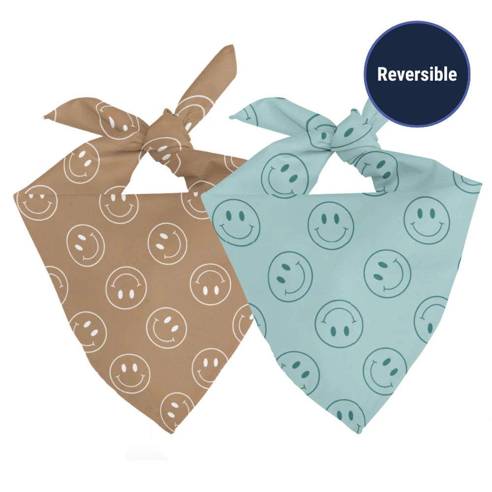 Dog Bandana Co. Smiles Dog Bandana Tie & Snap