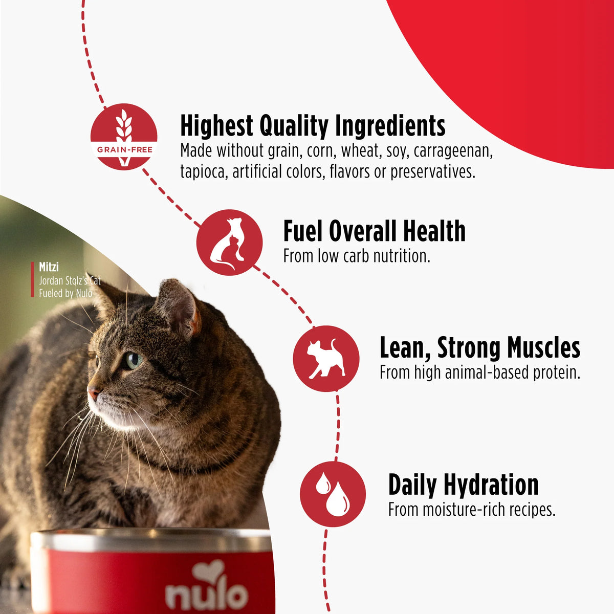 Nulo Real Shreds with Organ Meat Chicken & Duck Recipe, Wet Cat Food, 2.8-oz Case Of 12