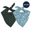 Dog Bandana Co. Tee Time Dog Bandana, Tie & Snap