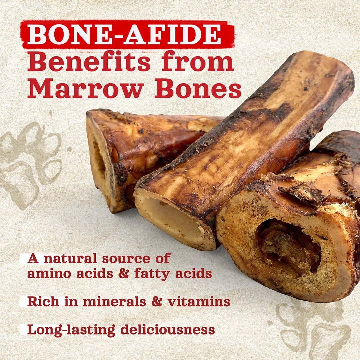 Natural Farm Beef Marrow Bones, Dog Chew