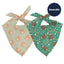 Dog Bandana Co. Football & Baseball Dog Bandana Tie & Snap