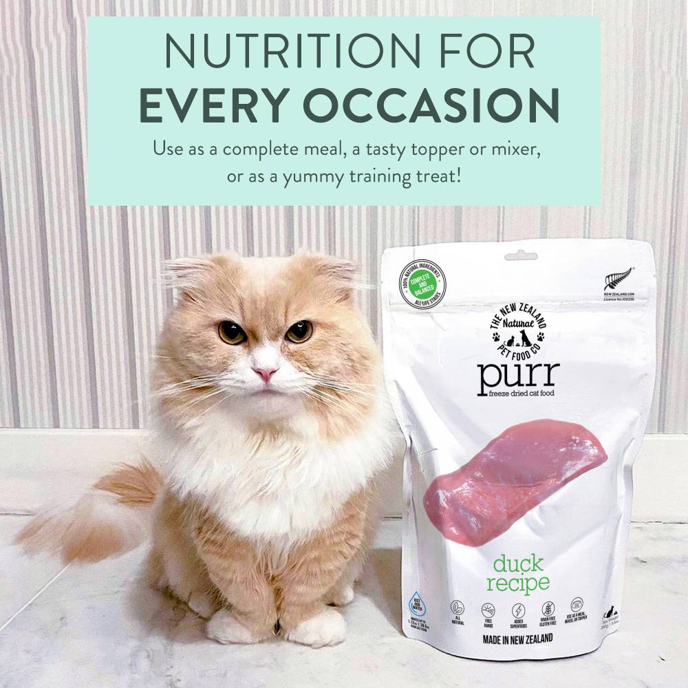 The New Zealand Natural Pet Food Co Duck Recipe, Freeze-Dried Cat Treats