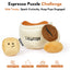 Chewffon Espresso Squeaky, Dog Toy