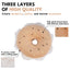 Chewffon Rustle N Squeak Bagel, Dog Toy