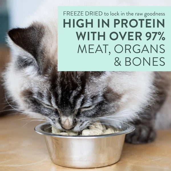 The New Zealand Natural Pet Food Co Purr Beef And Hoki Recipe, Freeze-Dried Cat Food, 9.9-oz Bag