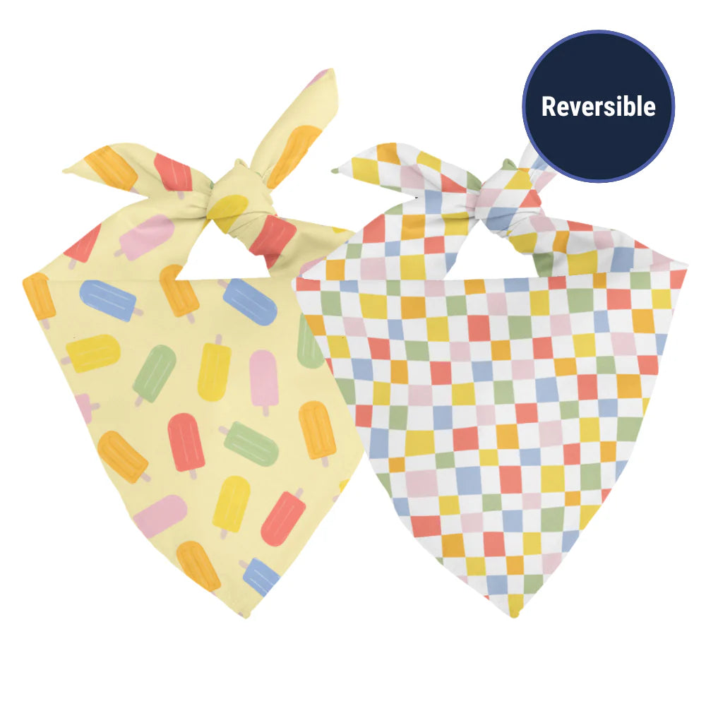 Dog Bandana Co. Popsicle Dog Bandana Tie & Snap