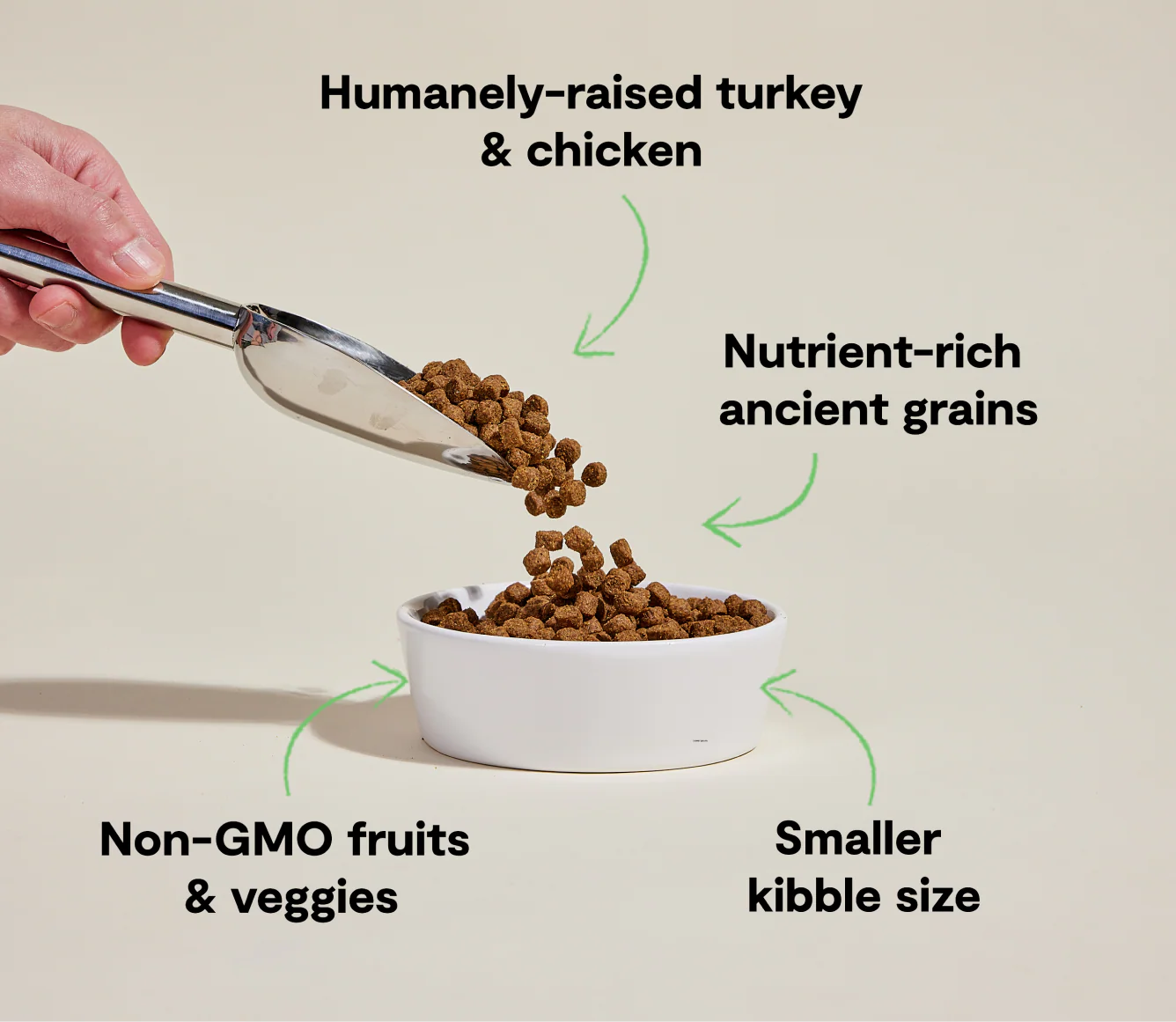 Open Farm Small Breed Chicken & Turkey Ancient Grains Dog Kibble, Dry Dog Food