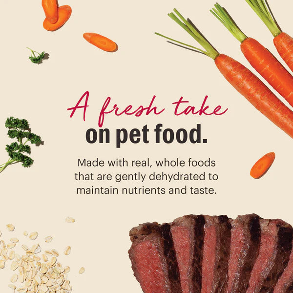 The Honest Kitchen Wholemade Whole Grain Beef & Oat, Dehydrated Dog Food, 1.5-oz Pouch
