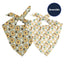 Dog Bandana Co. Squirrel Patrol & Pup Cup Dog Bandana Tie & Snap