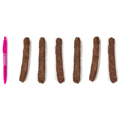 Tuesday's Natural Dog Company, 5-inch Bully Snaps, Single Dog Chew