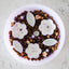 EmeryPets Flower + Leaf Slow Feeder Bowls (Jelly Purple)