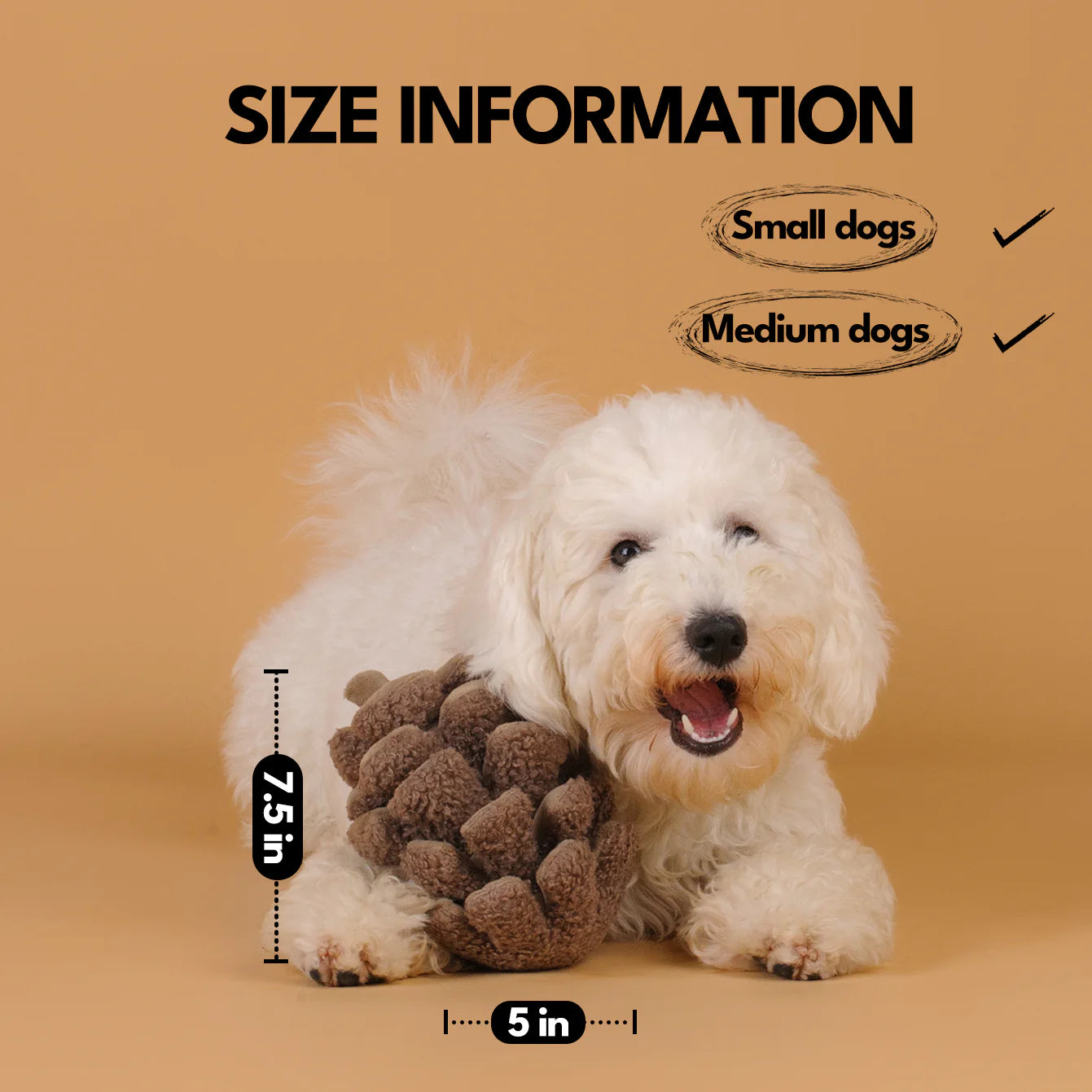 Chewffon Pinecone, Dog Toy
