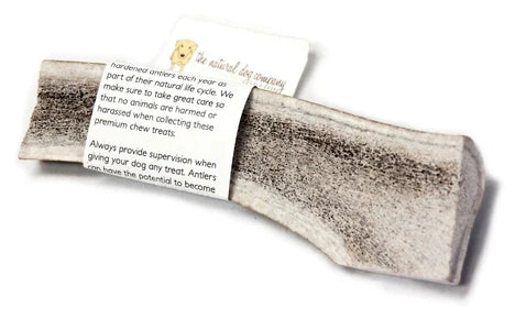 Tuesday's Natural Dog Company, Elk Antler - Medium Split, Single Dog Chew