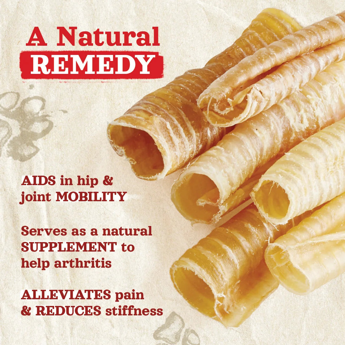 Natural Farm Beef Trachea, Dog Chews