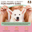 Natural Dog Company Ear Wipes For Dogs, 50-Count