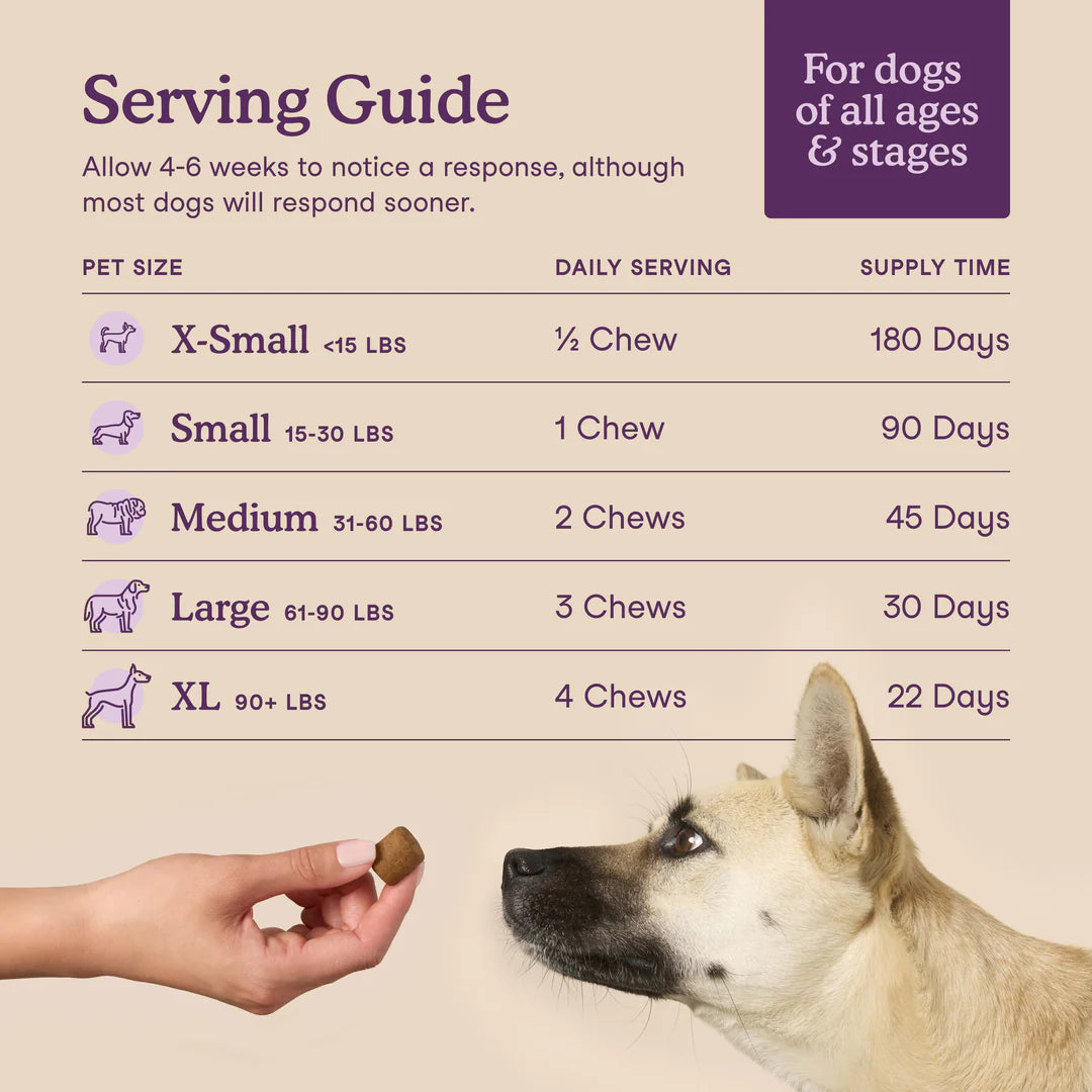 Fera Pets Calming Soft Chews For Dogs, Pet Supplement, 30-count
