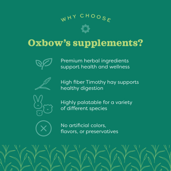 Oxbow Natural Science Joint Support, Small Animal Supplement, 4.2-oz Pouch