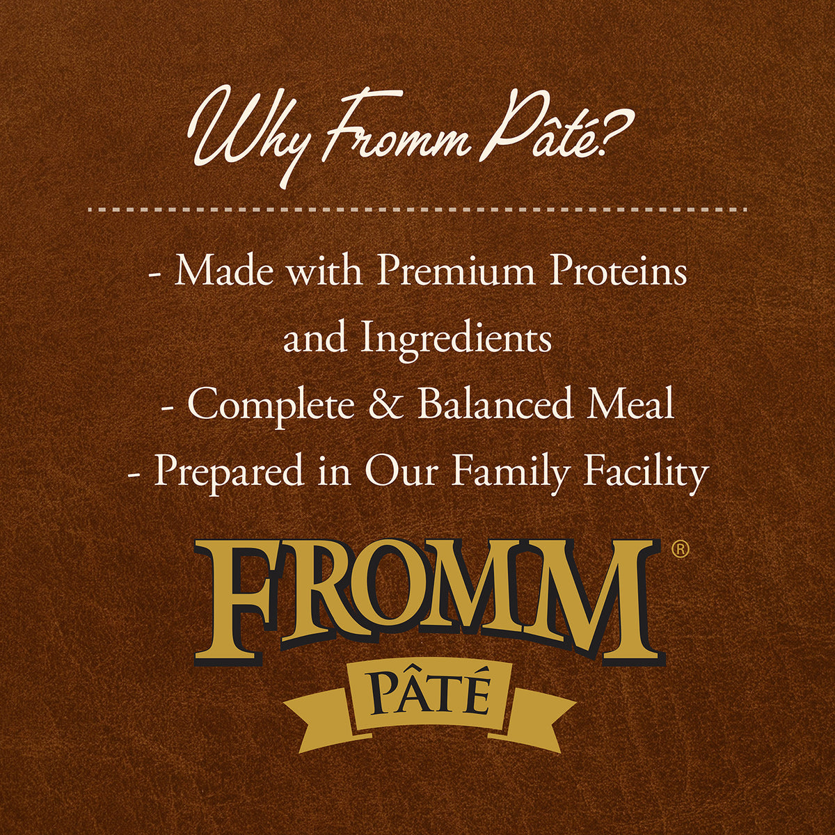 Fromm Turkey & Pumpkin Pâté, Wet Dog Food, 12.2-oz Case of 12