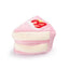 Chewffon Strawberry Cake Interactive Snuffle, Dog Toy