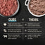 Vital Essentials Beef Patties Entree, Frozen-Raw Dog Food