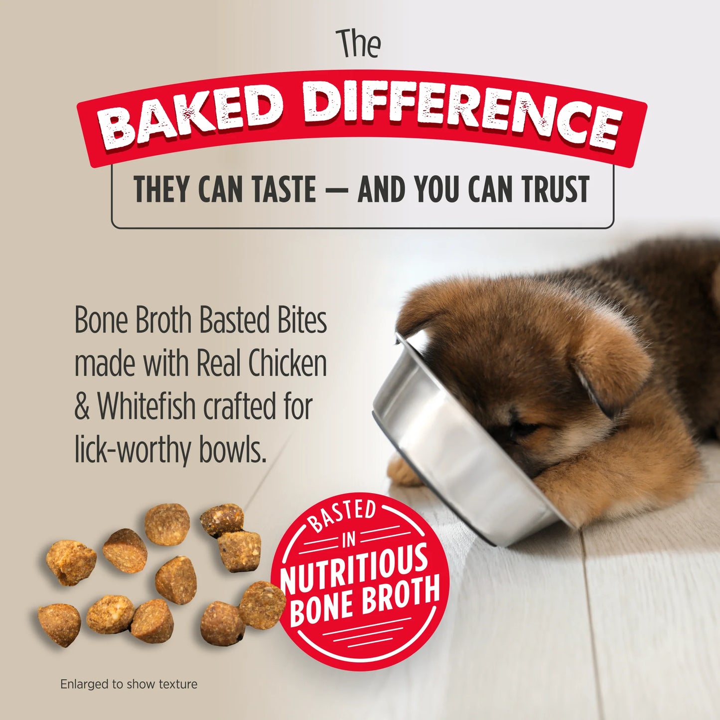 Nulo Culinary Harvest Baked Chicken & Whitefish Recipe for Puppies, Dry Dog Food, 4-lb Bag