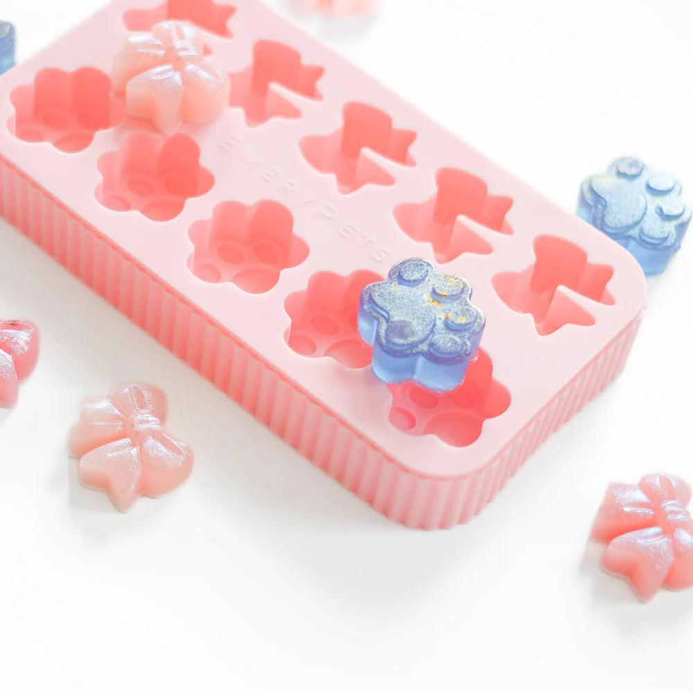 EmeryPets Bow + Paw Treat Mold