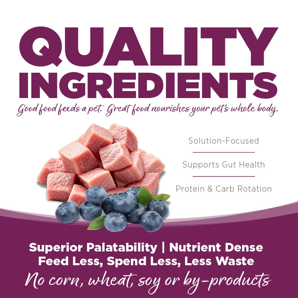 NutriSource® PureVita™ Pork & Blueberry Entree, Dry Dog Food, 4-lb Bag