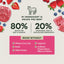 Instinct FreshDried Meal Blends Grain-Free Raw Beef & Wild Berries Blend, Freeze-Dried Dog Food