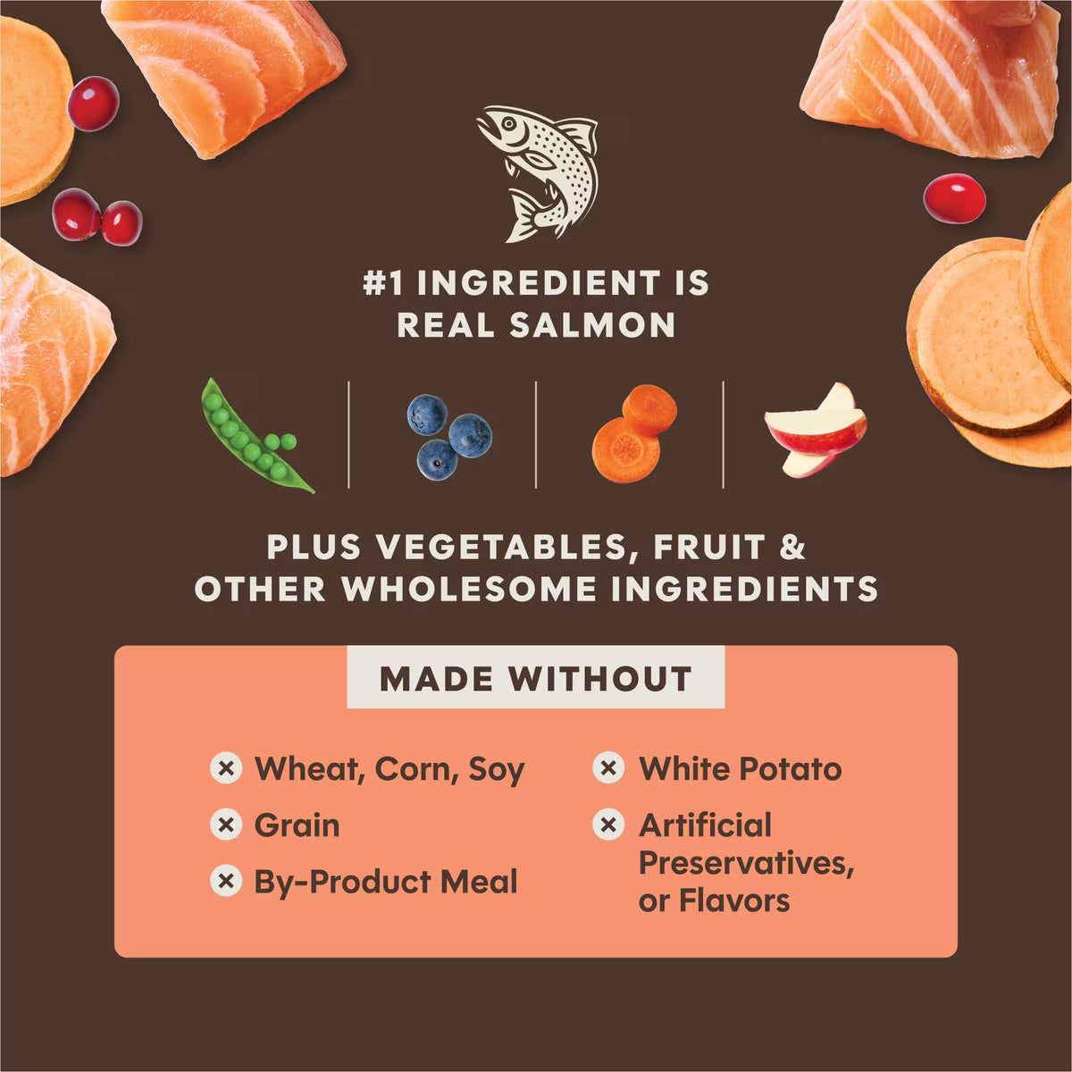 Instinct PeakBoost Grain-Free High-Protein Recipe with Real Salmon, Dry Dog Food