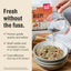The Honest Kitchen Wholemade Whole Grain Beef & Oat, Dehydrated Dog Food, 1.5-oz Pouch