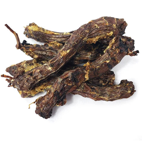 Tuesday's Natural Dog Company, Duck Necks, Dog Chew, 8-oz Bag