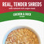 Nulo Real Shreds with Organ Meat Chicken & Duck Recipe, Wet Cat Food, 2.8-oz Case Of 12