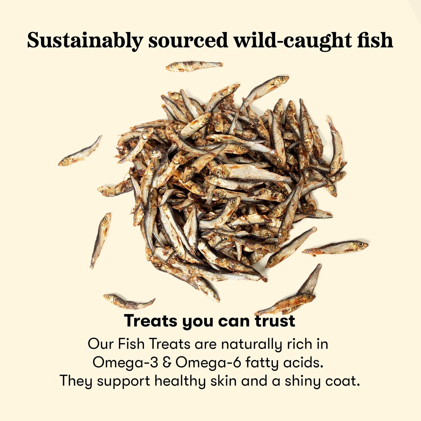 Plato Wild Caught Baltic Sprat, Dog Treats