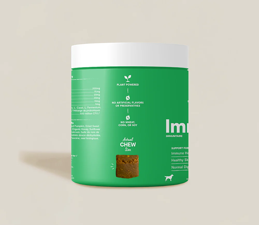 Open Farm Immune Health Supplement Chews For Dogs, 90-Count, 12.7-oz Pouch