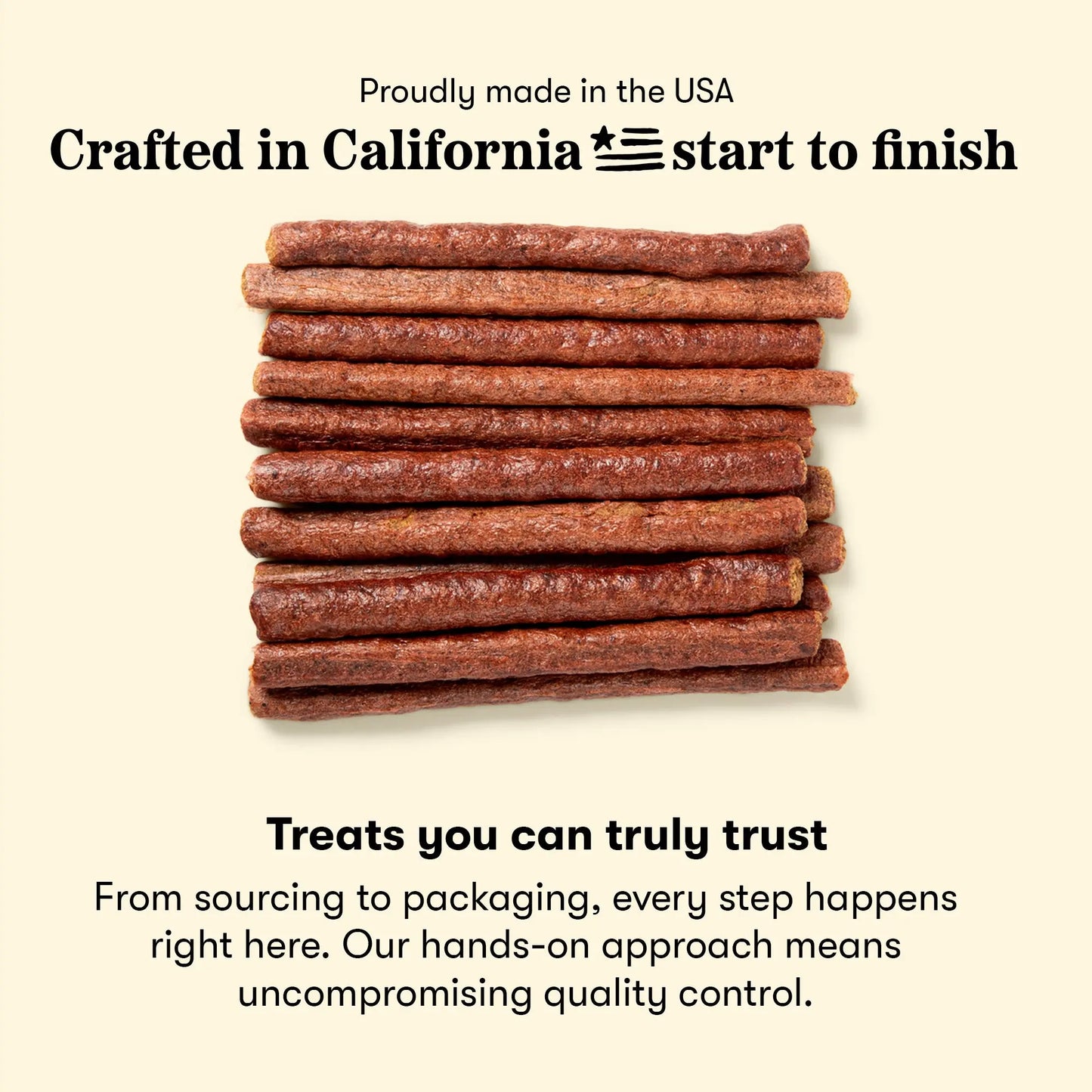 Plato Thinkers Meat Stick Dog Treats, Lamb Recipe