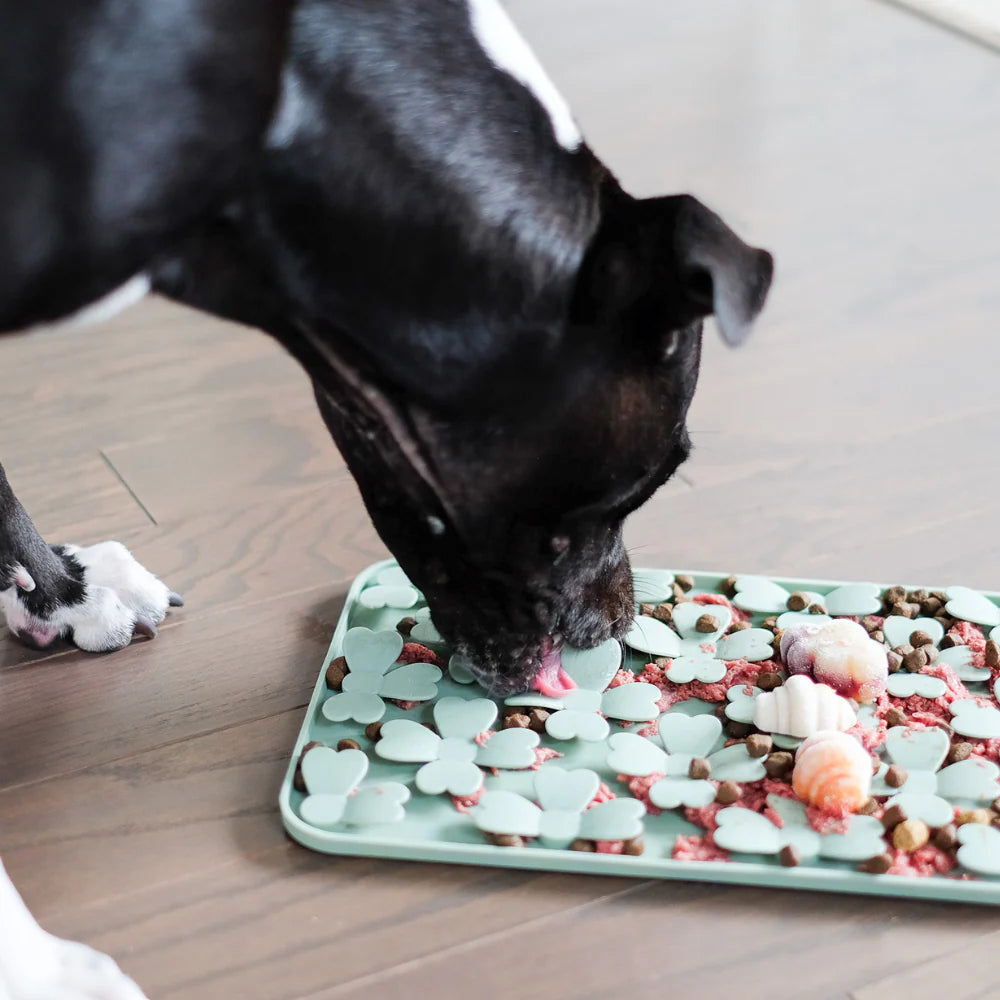 EmeryPets Lucky Clovers Snuffle Lick Mat