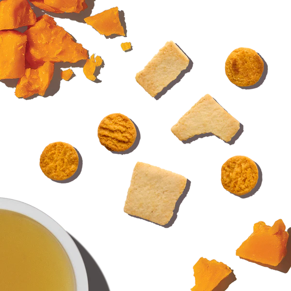The Honest Kitchen Cheese and Crackers, Biscuit Dog Treats, 3.5-oz Bag
