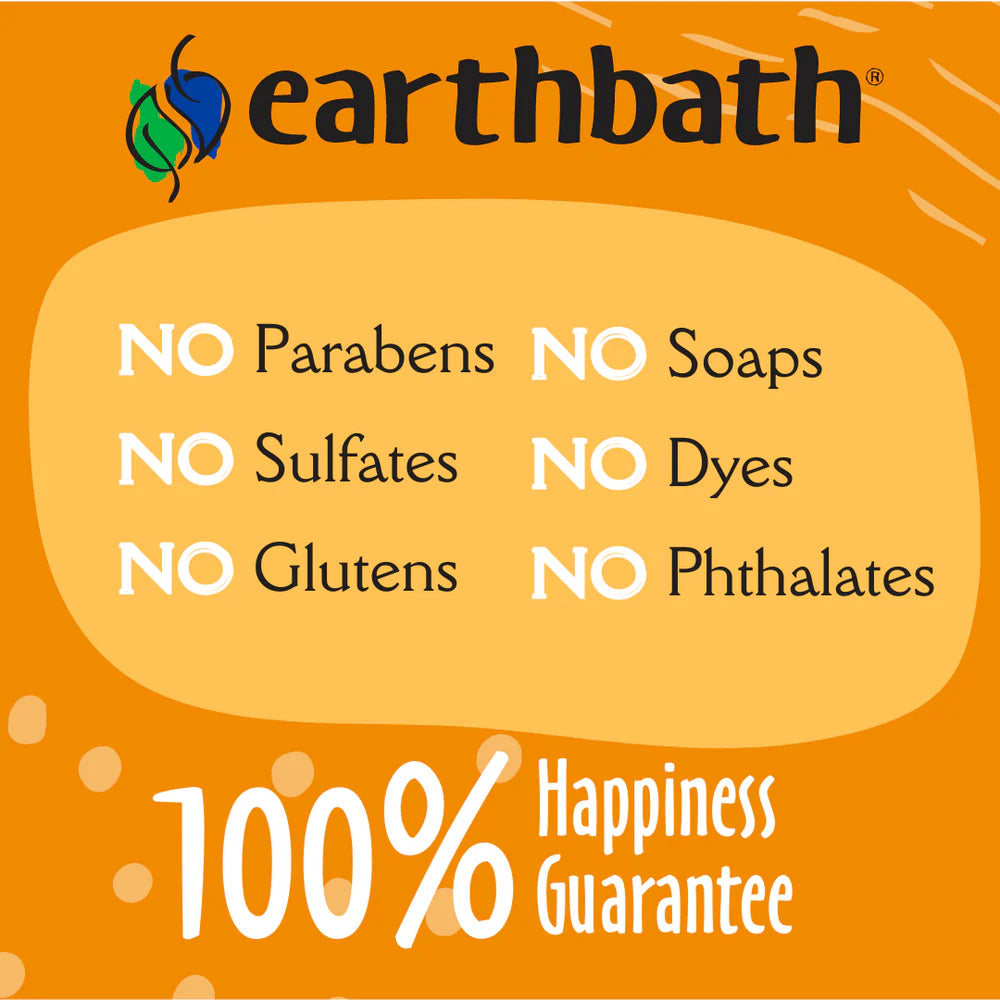 Earthbath Paw Wash, No-Rinse Foaming Cleanser, 8-oz