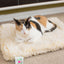HuggleHounds HuggleFleece Mat Natural, Cat & Dog Bed