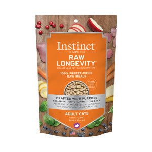 Instinct Raw Longevity 100% Freeze-Dried Raw Rabbit Cat Food, 9.5-oz Bag