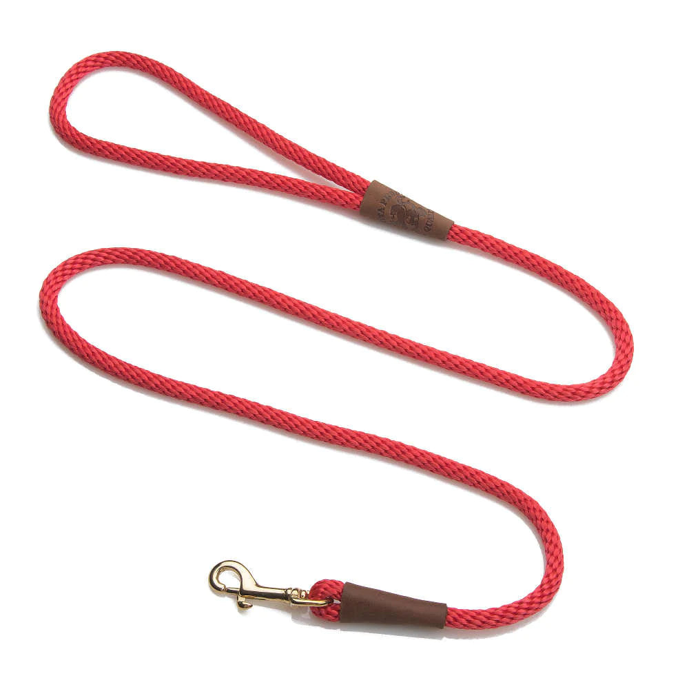 Mendota Small 3/8-Inch Snap Leash For Dogs