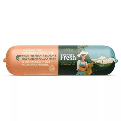 Freshpet Nature's Fresh® Grain-Free Atlantic Salmon & Wild Alaskan Pollock, Gently Cooked, 2-lb Roll