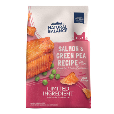 Natural Balance Grain Free Salmon & Green Pea Formula, Dry Cat Food