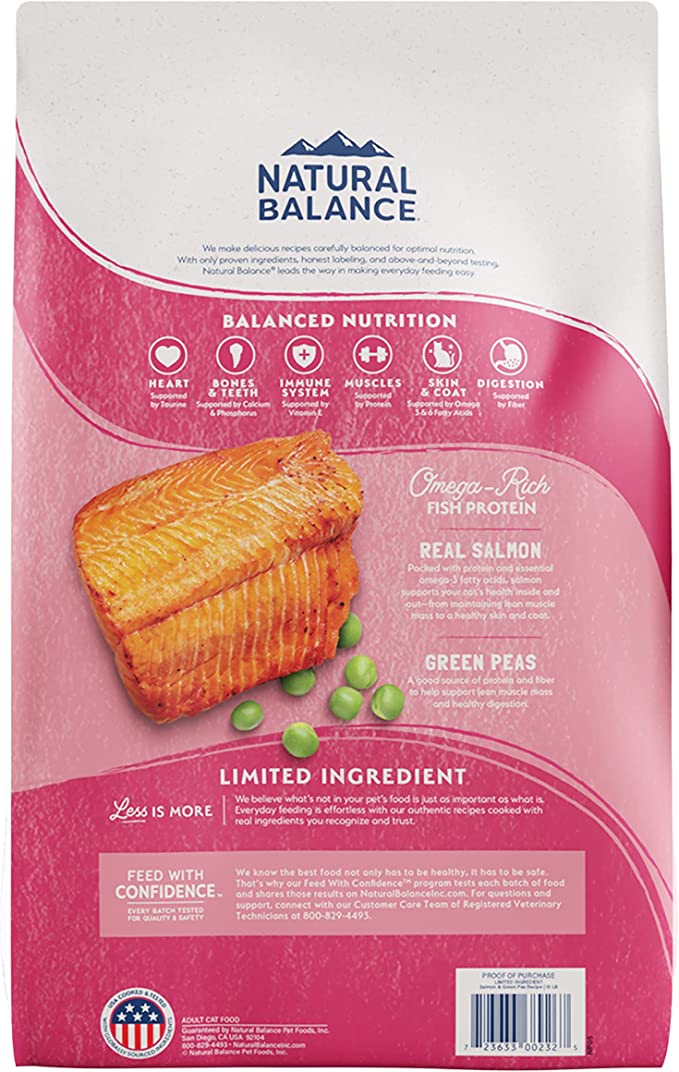 Natural balance green pea and clearance salmon