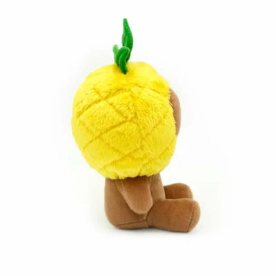 Zippy Paws Brown Plush Pineapple Party, Dog Toy