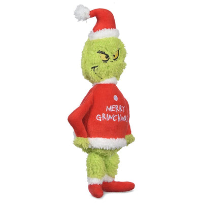 Fetch!...for Pets! Dr. Seuss: 6-Inch Holiday Merry Grinchmas Grinch Plush, Dog Toy