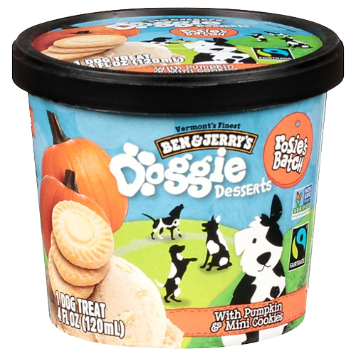 Ben & Jerry's Rosie's Batch 4-oz, Frozen Dog Treat